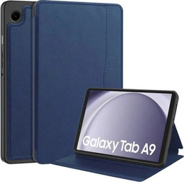 Huse pentru Samsung Galaxy Tab A9, Business Card, albastru