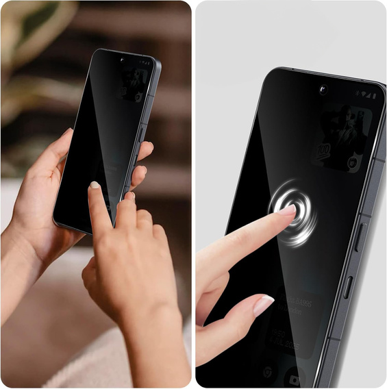 2x sticlă de confidențialitate temperată pentru Samsung Galaxy S24 Ultra, ERBORD Anti-Spy