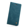 Husa CASEME pentru iPhone 7/8/SE 2020/SE 2022, Leather Wallet Case, albastru