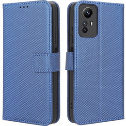 Cu clapetă pentru Xiaomi Redmi Note 12S 4G, Wallet Smart Magnet, albastru