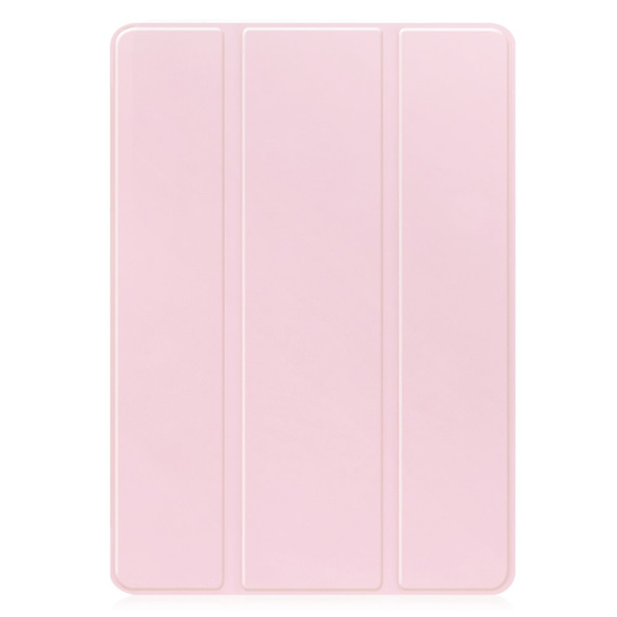 Husă pentru Samsung Galaxy Tab S10 Lite / S10 FE / S9 FE, Smartcase cu spațiu pentru stylus, roz