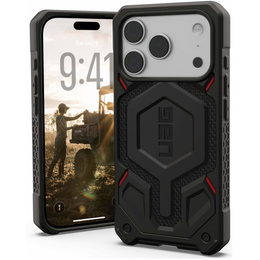 Carcasă Urban Armor Gear pentru iPhone 17 Pro Max, Monarch Pro Kevlar MagSafe, Kevlar Black