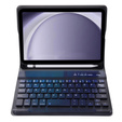 Carcasă + tastatură Samsung Galaxy Tab A9, Leather Pen Slot, negru