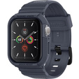 Curea cu husă Spigen pentru Apple Watch 4/5/6/7/8/9/SE 44/45 mm, Rugged Armor Pro charcoal grey