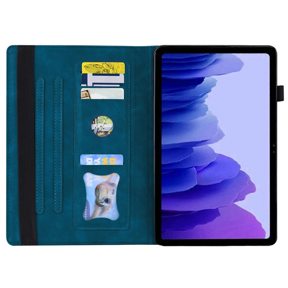 Husă pentru Xiaomi Pad 7, Classic, cu spațiu pentru stylus, albastru