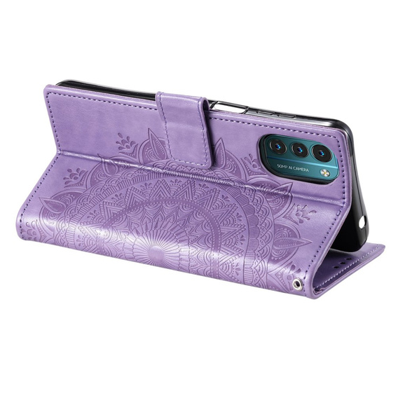 Cu clapetă pentru Nokia G11/ G21, Mandala, albastru
