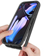 Carcasă pentru Google Pixel 9a, Shockproof, cu folie pentru ecran, pentru MagSafe, negru