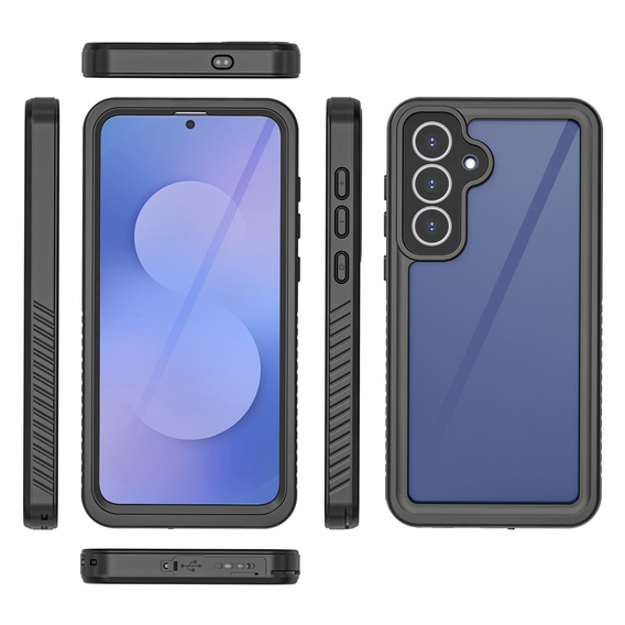 Husă pentru Samsung Galaxy S25 FE, rezistentă la apă IP68 Redpepper