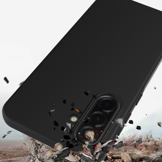 Husă din silicon Lite pentru MagSafe pentru Samsung Galaxy A37 5G, negru