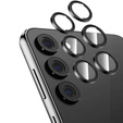 2x sticlă de cameră pentru Samsung Galaxy S24, ERBORD Camera Lens, negru