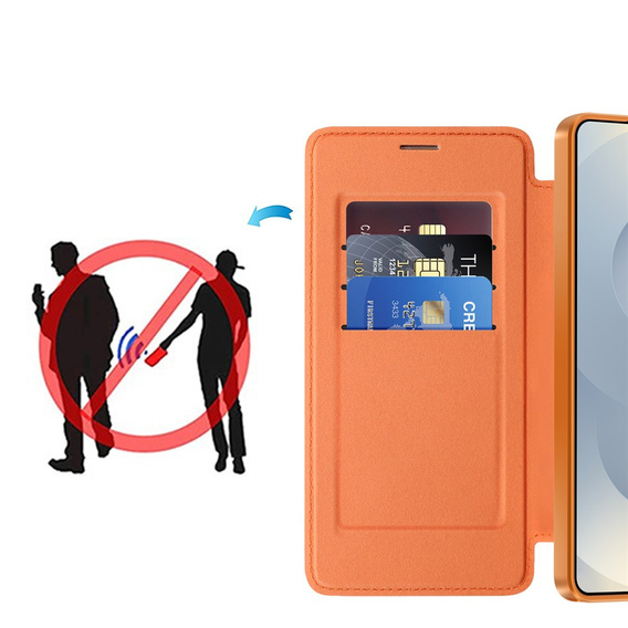 Husă RFID Wallet MagSafe cu protecție pentru cameră pentru Samsung Galaxy S26 Ultra