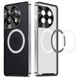 Carcasă de protecție pentru camera foto pentru OnePlus 12 5G, CamShield MagSafe, transparent / argintiu