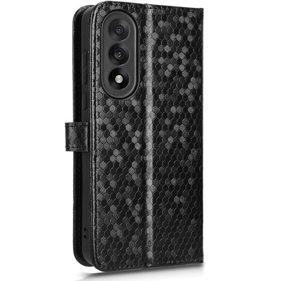 Husa cu clapetă pentru OnePlus Nord 5, Wallet Rhombus, negru