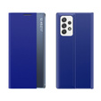 Husă cu clapetă pentru Samsung Galaxy A32 5G, Side View, albastru