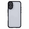 Husa pentru iPhone 16, Magnetic Dual Glass, negru