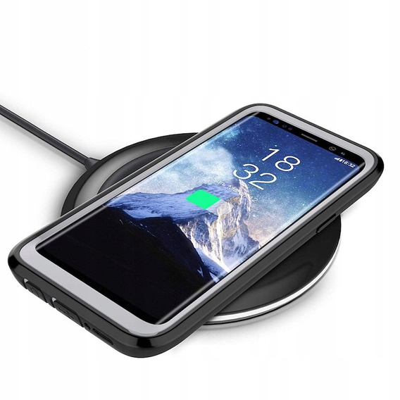 Carcasă pentru Samsung Galaxy S9, Shockproof, cu folie, albastru
