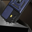 Husă blindată pentru Xiaomi Poco F4 GT, CamShield Slide, albastru închis