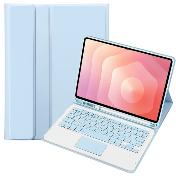 Husă cu tastatură Bluetooth și touchpad pentru Samsung Galaxy Tab S11