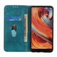 Husa cu clapetă pentru Honor 200 Pro 5G, Split Leather, verde