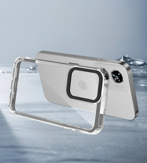 Huse pentru Motorola Edge 50 Fusion 5G, Fusion Hybrid, transparentă