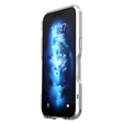Husa LUPHIE pentru iPhone 14, Armor Bumper, de argint