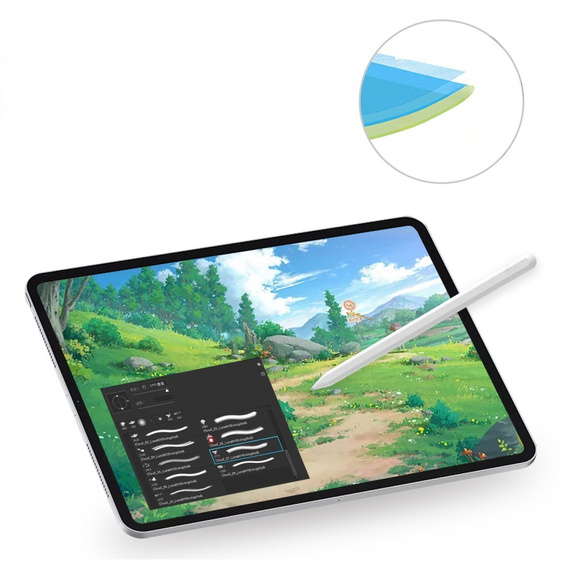 Folia protectoare Paper feel pentru Samsung Galaxy Tab S10 FE+