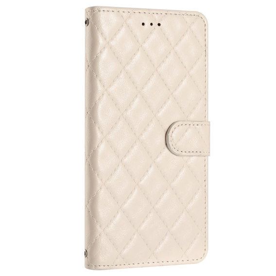 Cu clapetă pentru Oppo A38 4G / Oppo A18 4G, Wallet, BINFEN COLOR, bej