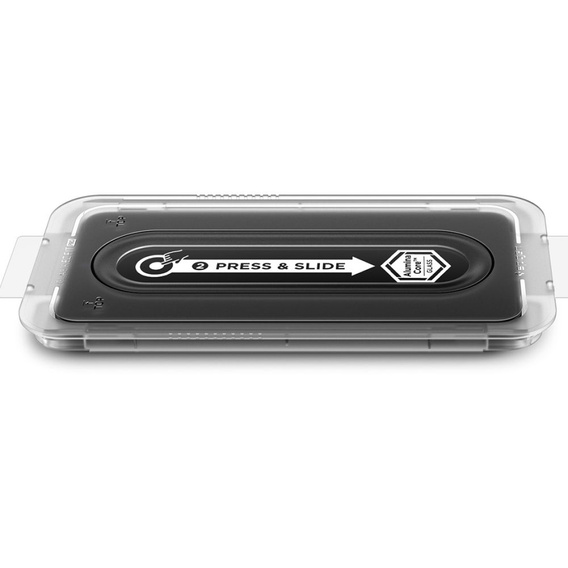 Spigen Glas.tR EZ Fit Pro HD 2-Pack Sticlă temperată pentru Samsung Galaxy S25 FE