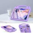 Husă pentru copii pentru Lenovo Tab M11, Cute Patterns, cu suport, violet