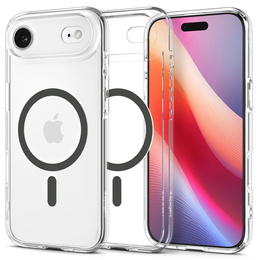 Carcasă Spigen Ultra Hybrid MagSafe pentru iPhone Air, transparentă/grafit