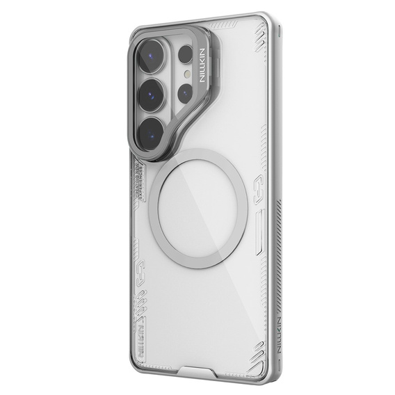 Husă blindată Nillkin Iceblade CamProp pentru Samsung Galaxy S26 Ultra, gri