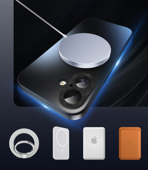 Husă cu geam intim, cu MagSafe pentru iPhone 17