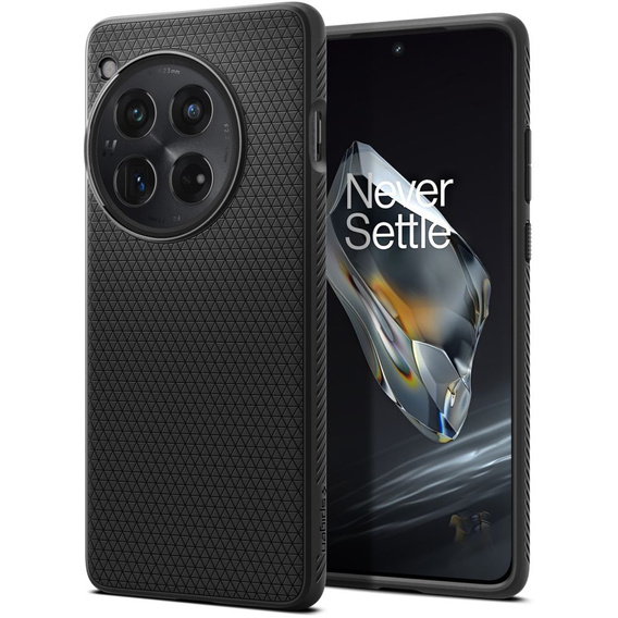 Husă Spigen Liquid Air negru pentru OnePlus 12 5G