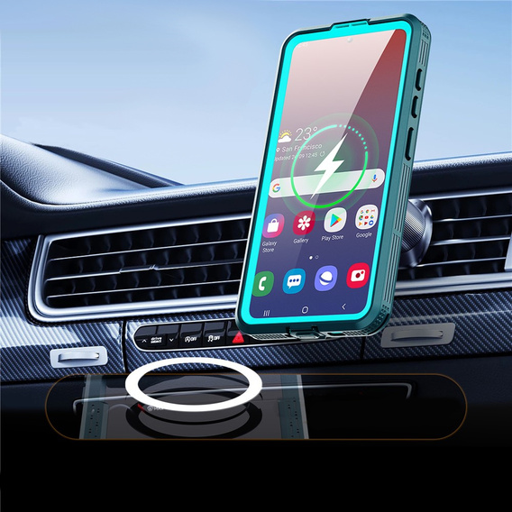 Husă impermeabilă REDPEPPER pentru Samsung Galaxy S26, albastră