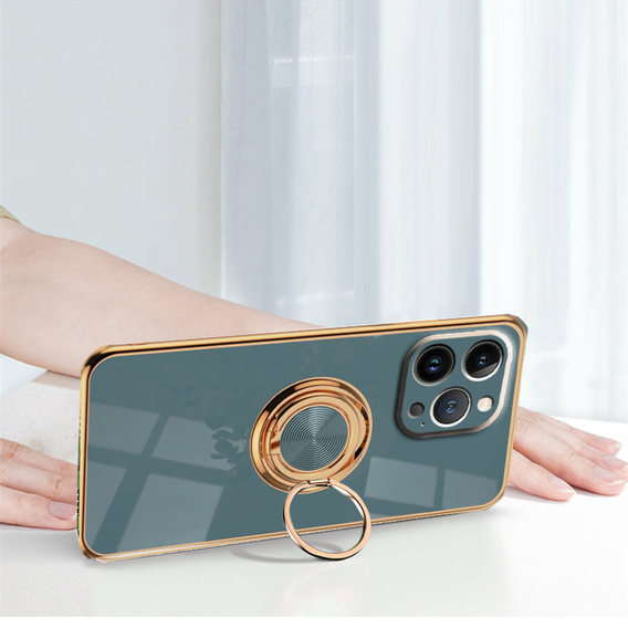 Huse pentru iPhone 14 Pro Max, Electro Ring, gri