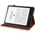 Husă cu clapetă pentru Amazon Kindle Paperwhite 5 (2021), flower, albastru