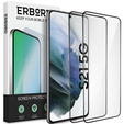 2x sticlă ceramică ERBORD Hybrid Glass pentru Samsung Galaxy S21
