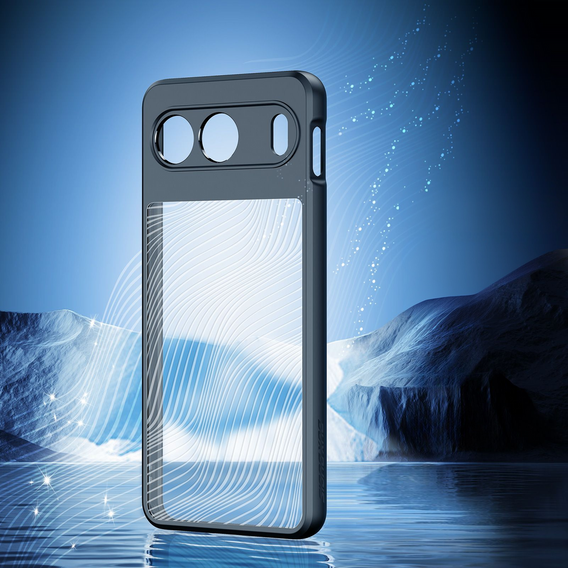 Husa DuxDucis pentru OnePlus Nord 4, Aimo case, transparent / negru