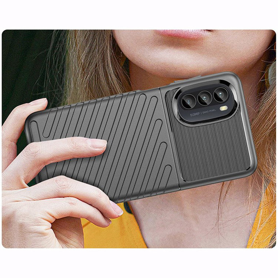 Huse pentru Motorola Moto G52 / G82 5G, Thunder, negru