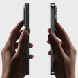 Carcasa BENKS Kevlar pentru iPhone 16 Pro, pentru MagSafe, Carbon Fiber, negru