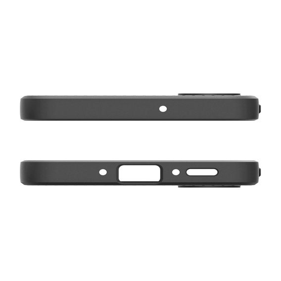 Carcasa Spigen pentru Samsung Galaxy A26 5G, Liquid Air, negru + 9H Tempered Glass
