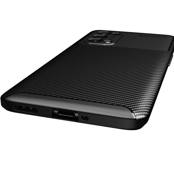 Huse pentru Oppo Reno 5 Pro 5G, Carbon Gel, negru