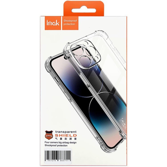 IMAK Huse pentru Oppo Reno 10 / 10 Pro, Dropproof, transparentă