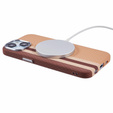 Carcasa pentru iPhone 15, Carbon Fiber MagSafe, galben