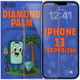 Sticlă temperată Diamond Palm pentru iPhone 13/13 Pro/16e