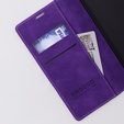 Husă pentru Oppo A78 4G, ERBORD Vintage, portofel cu clapetă, violet