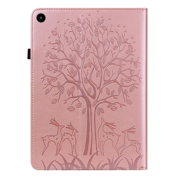 Carcasă cu clapetă pentru Huawei MatePad SE 10.4, tree, roz rose gold
