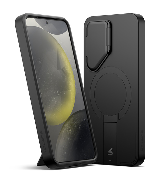 Husă pentru Samsung Galaxy S25+ Plus, Suritch Shockproof, pentru MagSafe, negru