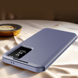 Husă cu clapetă pentru Samsung Galaxy A56 5G, Smart View Wallet, violet