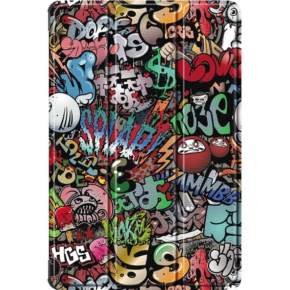 Husă pentru Xiaomi Redmi Pad SE 11", Smartcase, graffiti